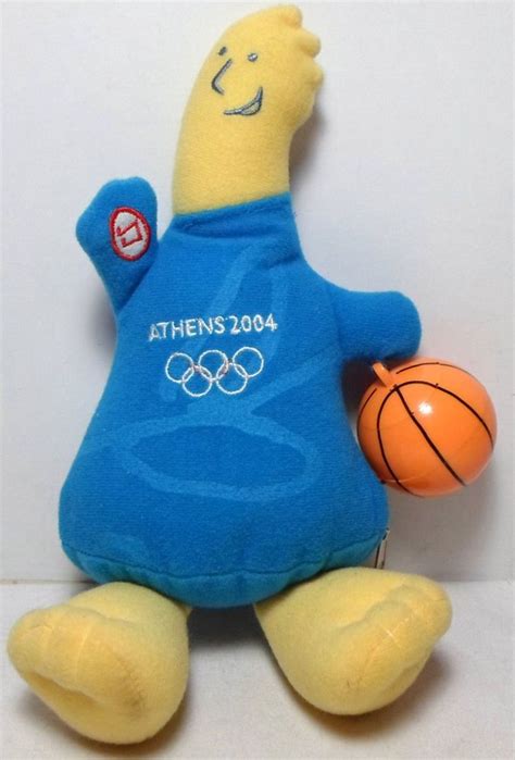 Olympics Athens 2004 12 Phevos Official Mascot Plush Doll Sound Does