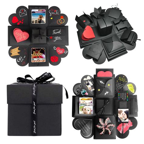 2020 Diy Creative Surprise Brithday Gifts Handmade Photo Album Gift Box