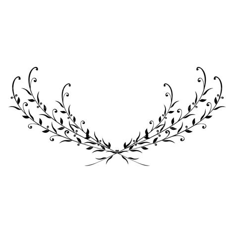 Free Floral Clip Art Pictures - Clipartix Zig zag border black and white.