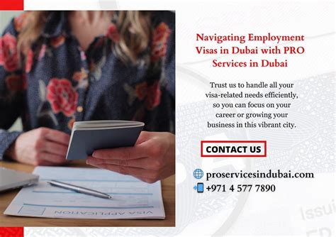 Navigating Employment Visas In Dubai With Pro Services In Dubai Pro