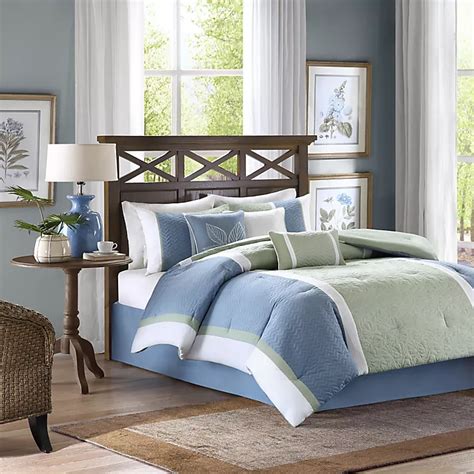 Madison Park Bethany 7 Piece Comforter Set Bed Bath And Beyond