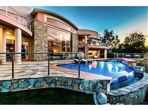 House Styles Mansions Backyard