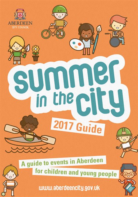 Summer In The City 2017 A Guide To Events In Aberdeen For Children