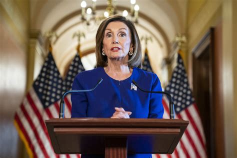 Opinion Nancy Pelosi Has A Responsibility With Impeachment She