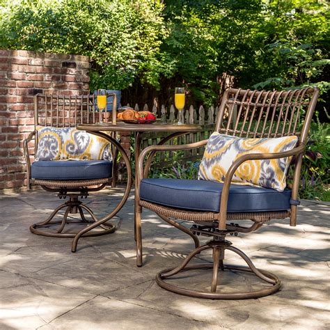 Browse through various patio furniture and find pieces that suit your needs at a great value. La-Z-Boy Outdoor Beckett 3pc Bistro Set *Limited ...