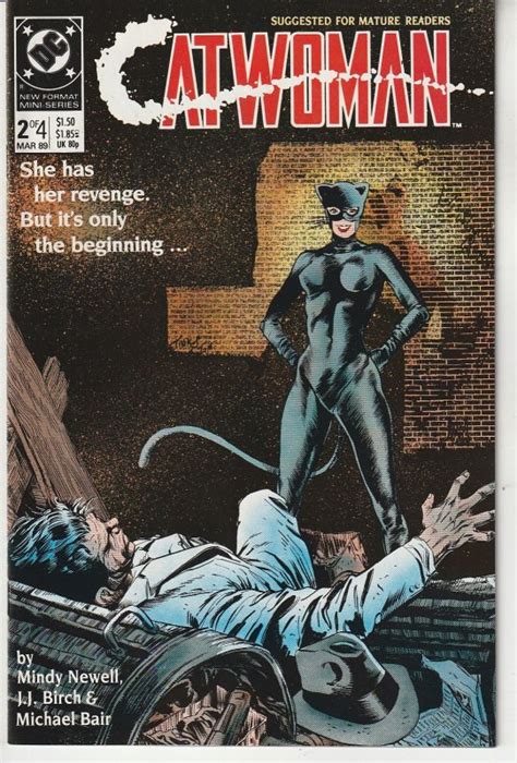 Catwoman 2 1989 Batman Year One Tie In Comic Books Copper Age