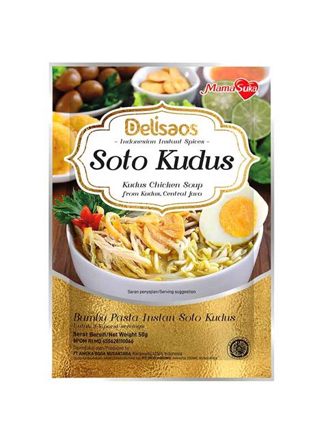 Waktu saat ini kudus keluharan. Mamasuka Delisaos Bumbu Soto Kudus 50g | KlikIndomaret