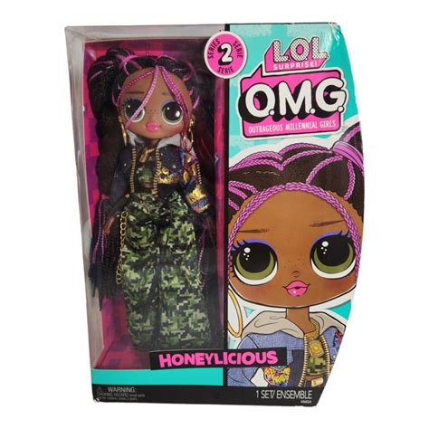 Lol Surprise Series 2 Omg Honeylicious Fashion Doll New