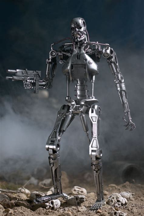 おもちゃ・ Movie Maniacs Series 5 T800 Endoskeleton Action Figure By