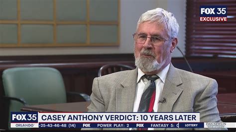 Fox 35 Exclusive Prosecutor In Casey Anthony Case Ten Years Later Youtube