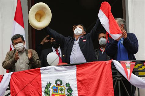 His victory has shaken the political and business elite in a deeply polarised country hit hard by the. In Peru, socialist candidate Pedro Castillo is ahead in ...
