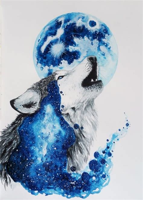 40 Majestic Wolf Paintings That Will Leave You Amazed Bored Art