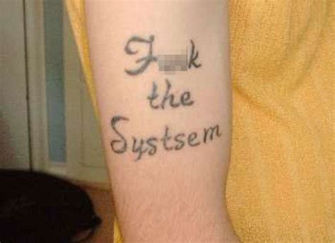 The 14 Most Ironic Misspelled Tattoos Ever Inked · The Daily Edge