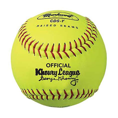 Markwort 12 Cds Y Khoury League Softballs Baseball Equipment And Gear