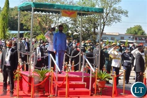 Zambia President Lungu Leads Zambians In Celebrating 56th Independence Day