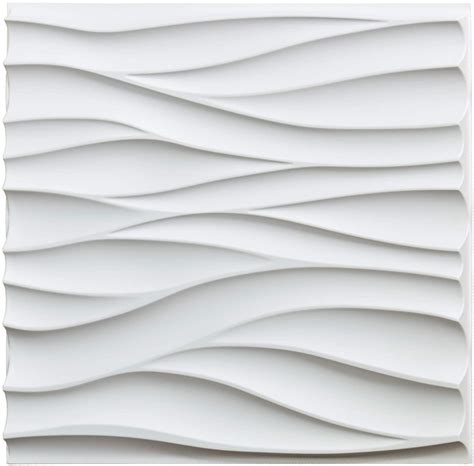 Pack Of 12 Wave Pattern Wall Panels 3d Textured Wall Tiles 3229 Sqft