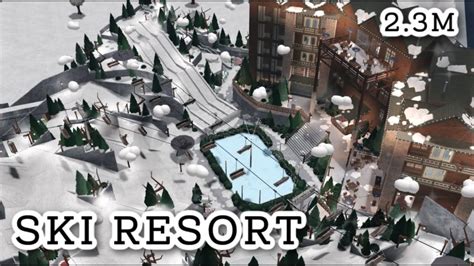 Ski Resortlodge Full Speed Build Bloxburg Roblox Robuilds Youtube