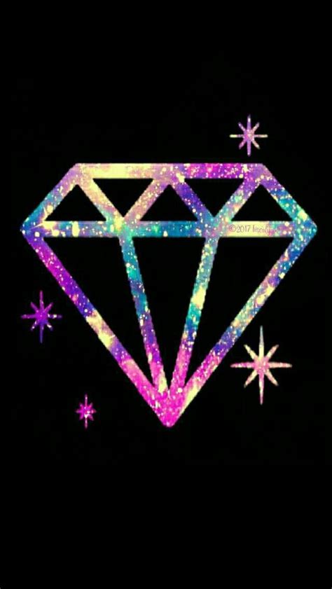 Pin By 👑queensociety👑 On Neon Glow※ Diamond Wallpaper Iphone Galaxy