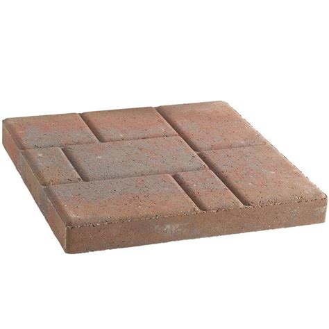 Pavestone 72499 16 Inch Square Old Town Blend Stratford Patio Stone At