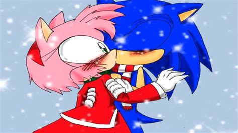 SONIC AND AMY ROSE KISS Sonic Comic Dub Animations YouTube