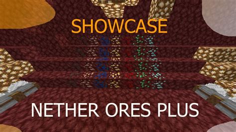 Nether Ores Plus 1164 Showcase Youtube