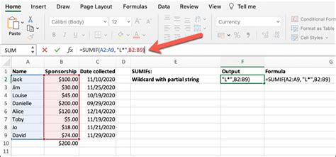 How To Use The Sumif Function In Excel Step By Step