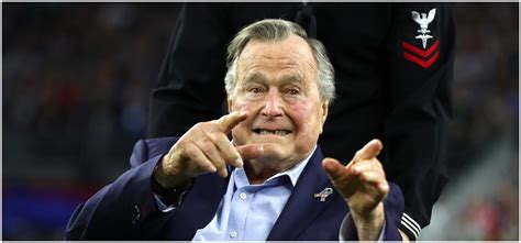 george h w bush shaved his head to support secret service agent s sick son the daily caller