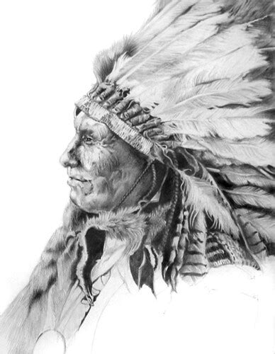 Native American Pencil Art
