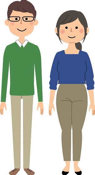 Young Men And Women Couples Stock Illustration Download Image Now