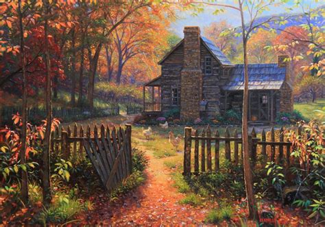 A two bedroom ensuite cabin consisting of one room with a double and the second with 2 bunks. Country Fall Scenes | The rhythm of nature sings the ...