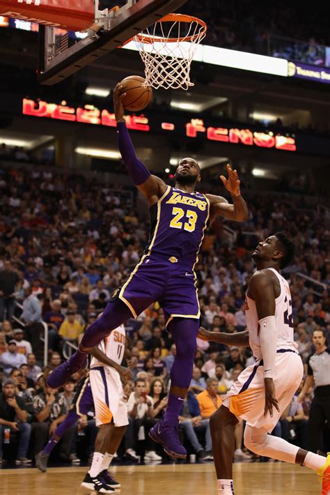 Most media members have already penciled the lakers into the nba finals, something that some suns say they welcome. LeBron James Photos Photos - Los Angeles Lakers vs ...