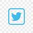 Twitter Social Media Icon Design Template Vector Logo 