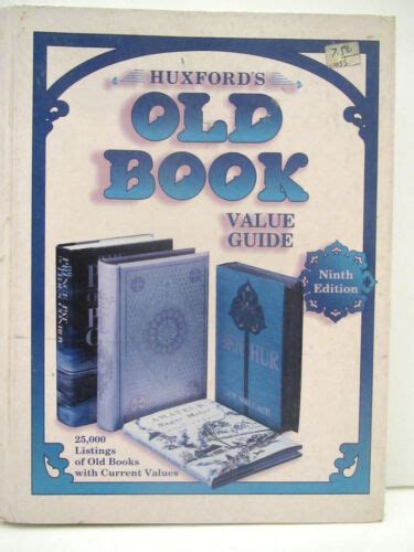 Huxfords Old Book Value Guide Ebay