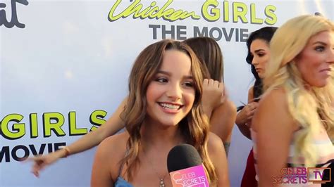 Annie Leblanc Interview Chicken Girls The Movie Easter Eggs And Secrets Youtube