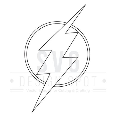 Feel free to print and color from the best 37+ flash logo coloring pages at getcolorings.com. Flash Logo SVG, Dxf, Eps, Png - Super Hero Svg Files, DC ...