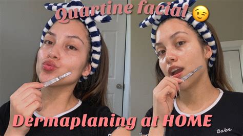 Dermaplaning At Home Quarantine Facial Licensed Esthetician