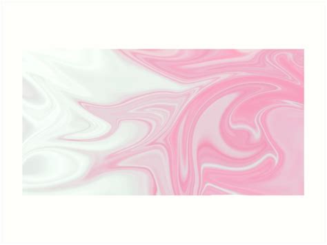 Pink And White Marble Art Print By Newburyboutique Art Prints Marble