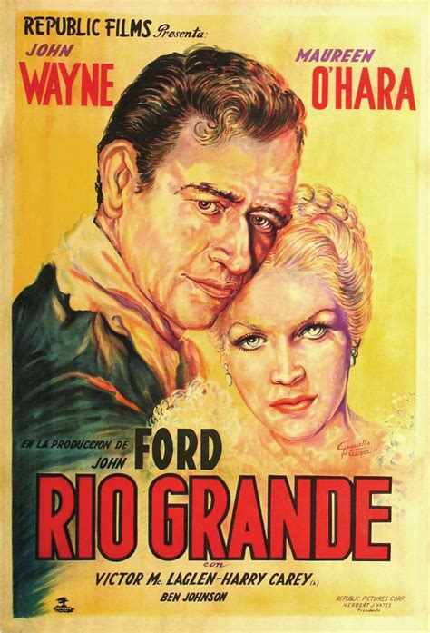 Barton maclane, chief john big tree, chief thundercloud and others. 1946 western movie posters | Rio Grande - 1950 | Mejores ...