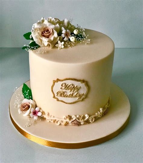 Birthday Cake Mom Cake 6th Birthday Cakes Birthday Cake For Women Elegant