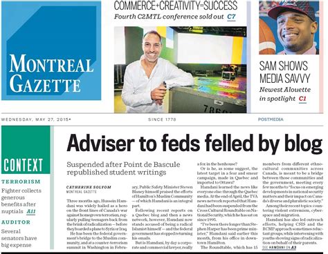 Montreal Gazette Montreal Gazette Epaper On The App Store La
