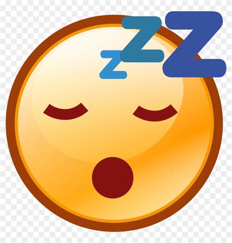 Sleepy Smiley Face Emoticon Sleep Smiley Png Free Transparent Png