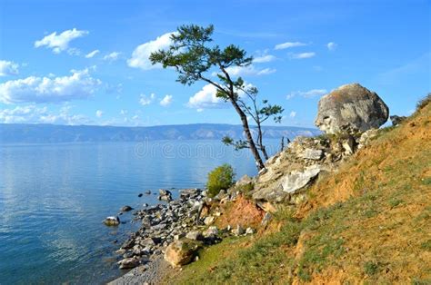Lake Baikal Olkhon Island Russia Stock Photo Image Of Asia