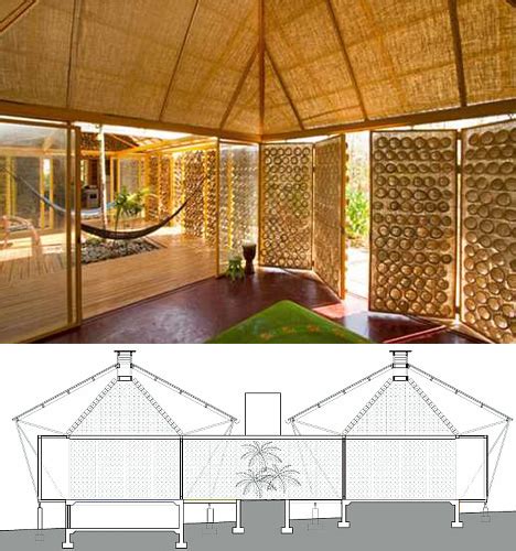 Bamboo House Design Plan