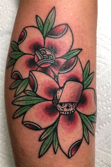 Tattoo Uploaded By Morgwn Pennypacker Pennypacker Flower Tattoodo