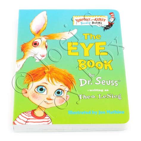 The Eye Book By Dr Seuss Board Book Joeis Toy Box
