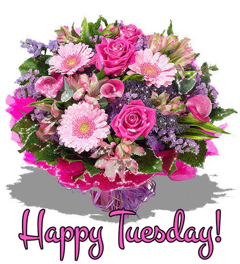 Happy Tuesday Flower Bouquet  Pictures Photos And Images For