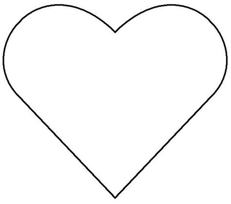 Passende vorlagen für jede bewerbung: 25+ einzigartige Herz vorlage Ideen auf Pinterest ...