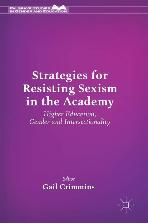 Buy Strategies For Resisting Sexism In The Academy Higher Education Gender And