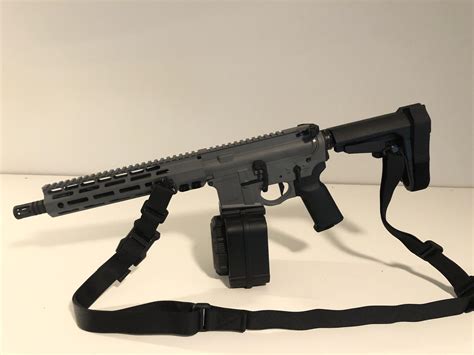My New Custom 556 Pistol Cerakoted In Sandw Grey Rguns