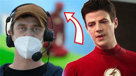 wtf grant gustin cameo reveal in the flash movie how the flash multiverse connects in the